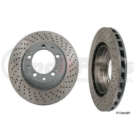 205832 by SEBRO - Disc Brake Rotor for PORSCHE