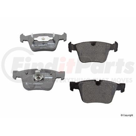 2418001 by TEXTAR - Disc Brake Pad for MERCEDES BENZ