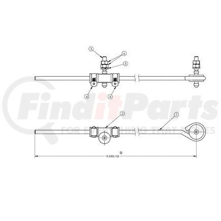 90554930 by HALDEX - Air Susp. Linkage