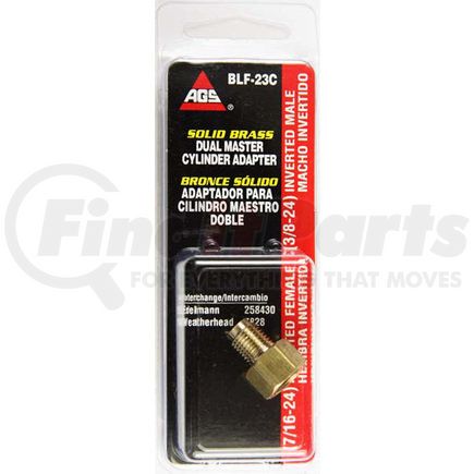 BLF23C by AGS COMPANY - Brake Line Fitting