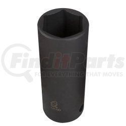 2621 by SUNEX TOOLS - 1/2" Drive, Extra Thin Wall Deep Impact Socket, 21mm