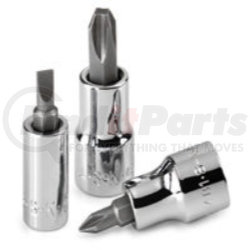 45482 by SK HAND TOOL - 3/8" Dr ScrewDriver Phillips Bit  Socket Chrome, #2