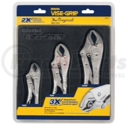 4935580 by VISE GRIP - 3 Piece Locking Pliers Set  (10CR, 7CR and 5CR)