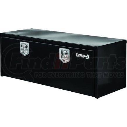 1702317 by BUYERS PRODUCTS - 18x18x66 Inch Black Steel Underbody Truck Box