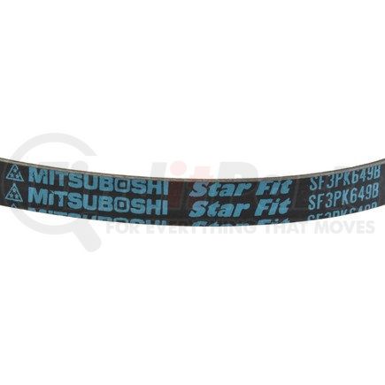 SF3PK649SET by MITSUBOSHI - Accessory Drive Belt Set for MAZDA