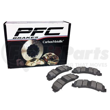 1369.12 by PERFORMANCE FRICTION - SET-BRAKE PADS, Z RATED,1369