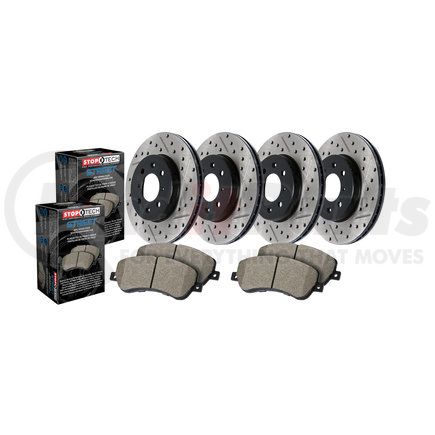935.33130 by STOPTECH - Street Pack-SLT/DRL;F&R