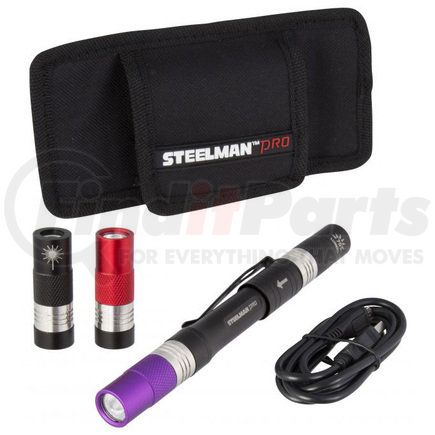 78719 by STEELMAN - Rechargeable Penlight Kit - Dual Head