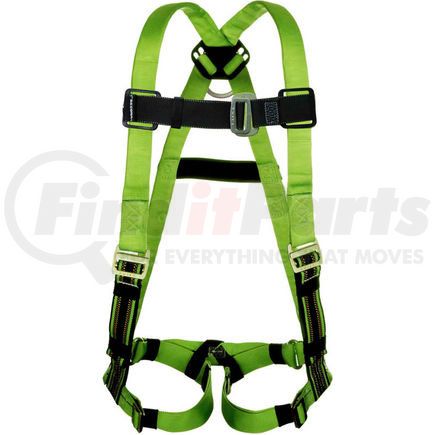 P950-4/UGN by NORTH SAFETY - Miller DuraFlex Python &#174; Harness, Back/Chest Side D-Ring, Universal, P950-4/UGN