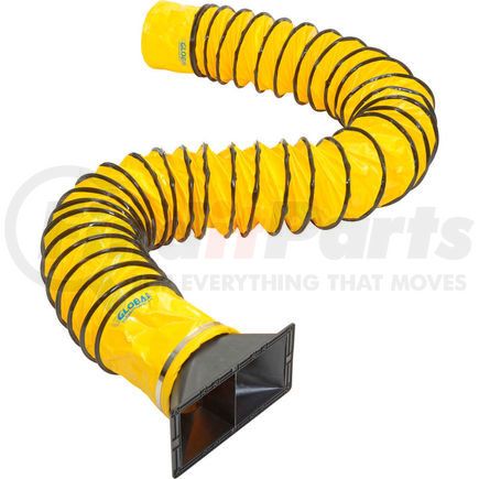 292943 by GLOBAL INDUSTRIAL - Air Outlet Duct Kit for Global Industrial Air Scrubber - 8" Duct Diameter - 16 ft. 