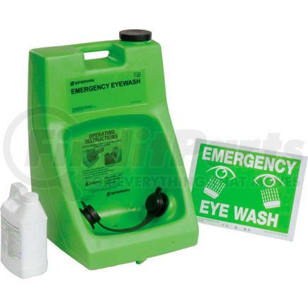 32-000100-0000 by NORTH SAFETY - Fendall&#174; Porta Stream I Eyewash Station - 6 Gallon With Solution