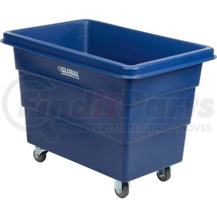 BLK08MS by GLOBAL INDUSTRIAL - Global Industrial&#8482; Plastic Bulk Box Truck, 8 Bushel, Blue