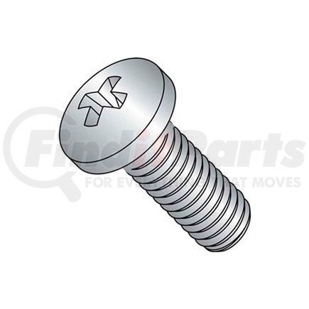 JLF44008 by TITAN FASTENERS - 4-40 x 1/4" Machine Screw - Phillips Pan Head - 304 Stainless Steel - Pkg of 100