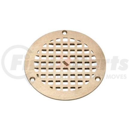 PN400-5B-STR-W/SCR by ZURN - Zurn 5" Dia. Round Floor Drain W/Screws, Nickel