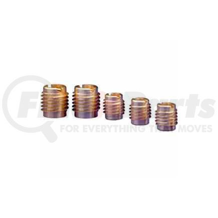 400-006 by E-Z LOK - 6-32 Insert For Hard Wood - Brass - 400-006