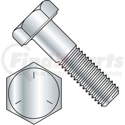 847144 by BRIGHTON-BEST - Hex Cap Screw - 3/8-16 x 1-3/4" - Carbon Steel - Zinc CR+3 - Gr 5 - PT - UNC - 100 Pack - BBI 847144