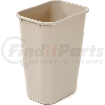 FG295700BEIG by RUBBERMAID - 10 Gallon Rubbermaid Plastic Wastebasket - Beige