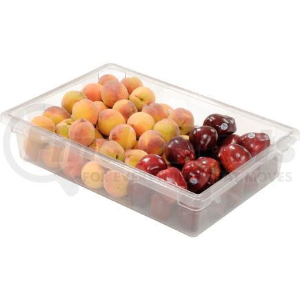 FG330800CLR by RUBBERMAID - Rubbermaid 3308-00 Clear Plastic Box 8.5 Gallon 18 x 26 x 6