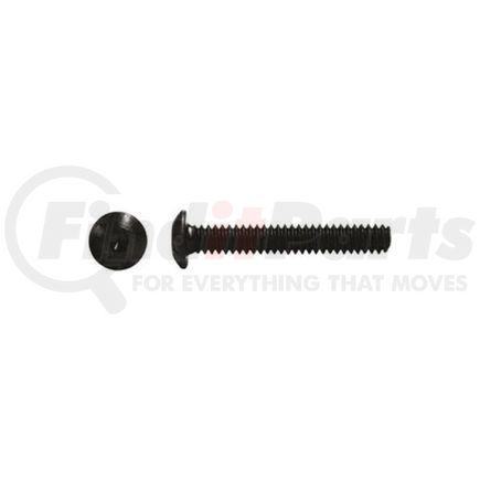 86007 by HOLO-KROME - M4 x 0.7 x 8mm Button Socket Cap Screw - Steel - Black Oxide - UNC - Pkg of 100 - Holo-Krome 86007