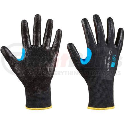 25-0913B/6XS by NORTH SAFETY - CoreShield&#174; 25-0913B/6XS Cut Resistant Gloves, Smooth Nitrile Coating, A5/E, Size 6