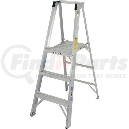 P373 by WERNER - Werner 3' Type 1A Aluminum Platform Ladder - P373