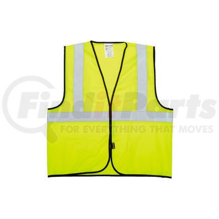 ECO-G-Y2/3X by OCCUNOMIX - OccuNomix Class 2 Solid Vest Hi-Vis Yellow 2XL/3XL, ECO-G-Y2/3X