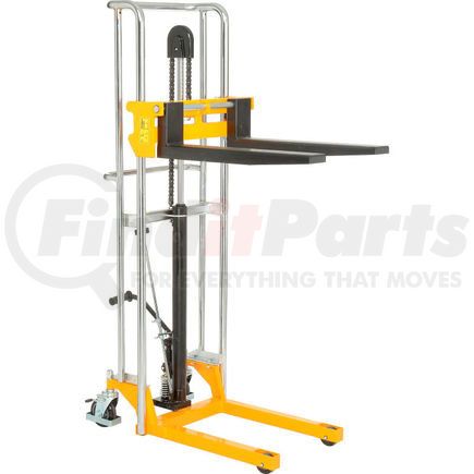 SCGL5001 by GLOBAL INDUSTRIAL - Global Industrial&#153; Manual Lift Stacker, 59" Lift, 880 Lb. Capacity