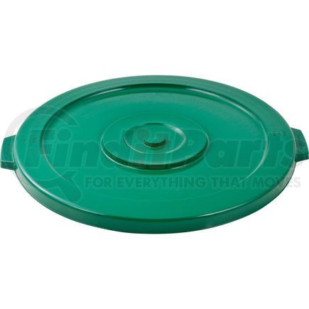 XDW-L44GN by GLOBAL INDUSTRIAL - Global Industrial&#153; Plastic Trash Can Lid - 44 Gallon Green