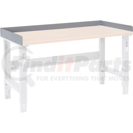 SB-3648 by GLOBAL INDUSTRIAL - Global Industrial&#153; Back and End Stops For Workbench Top - 48"W x 36"D x 3"H - Gray