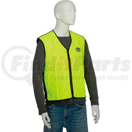 12535 by ERGODYNE - Ergodyne&#174; Chill-Its&#174; 6665 Evaporative Cooling Vest, Lime, XL