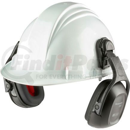 1035201-VS by NORTH SAFETY - Honeywell Verishield&#153; Hard Hat Mounted Ear Muff, Dieletric, 25 dB, Black