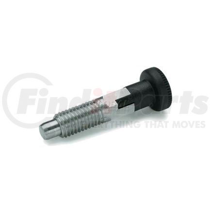 717-8-M12-C-NI by JW WINCO - J.W. Winco GN717 Indexing Plunger w/ Knob Lock-Out SS 6.0x22.0N Pressure M12x1.75 Thread 8x8mm Pin