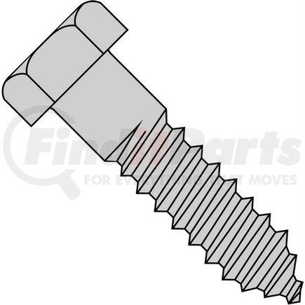 486564 by BRIGHTON-BEST - Hex Lag Screw - 1/2-6 x 4" - Low Carbon Steel - Zinc CR+3 - Pkg of 25 - Brighton-Best 486564