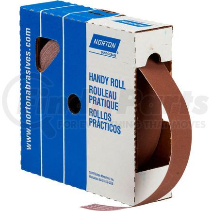 66261126293 by SAINT-GOBAIN - Norton 66261126293 Metalite Cloth Roll 2"W x 50 Yds. Aluminum Oxide P240 Grit