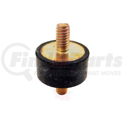 351.1-25-25-5/16-55 by JW WINCO - Vibration Mount, 2 Threaded Studs, 1.00" Dia, 1.00"H, 5/16-18 Thread