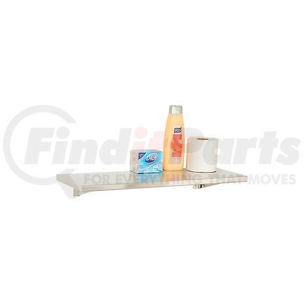 B298x24 by BOBRICK - Bobrick&#174; Stainless Steel Shelf - 24"W x 8"D - B298x24