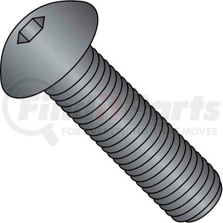 201071 by BRIGHTON-BEST - Button Socket Cap Screw - 10-32 x 1/2" - Steel Alloy - Thermal Black Oxide - FT - UNF - 100 Pk