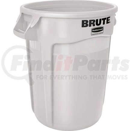 FG261000WHT by RUBBERMAID - Rubbermaid Brute&#174; 2610 Trash Container 10 Gallon - White