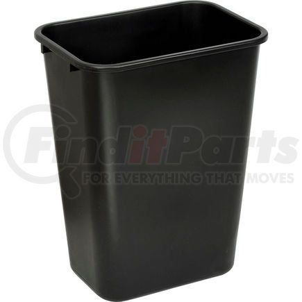 4114BK by GLOBAL INDUSTRIAL - Global Industrial&#153; 41-1/4 Qt. Plastic Wastebasket - Black