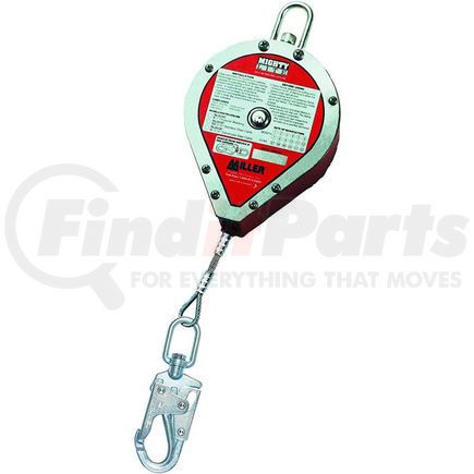 RL20SS-Z7/20FT by NORTH SAFETY - Miller&#174; MightyLite&#8482; Self-Retracting Lifeline 20' L Stainless Steel Cable RL20SS-Z7/20FT