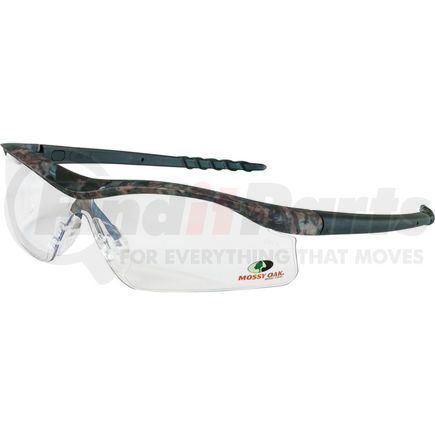 MODL110 by MCR SAFETY - MCR Safety&#174; Mossy Oak&#174; Dallas&#174; MODL110 DL1 Safety Glasses, Camo Frame, Clear Lens