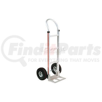 277012 by GLOBAL INDUSTRIAL - Magliner&#174; Aluminum Hand Truck Curved Handle Pneumatic Wheels