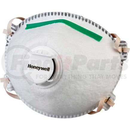 14110394 by NORTH SAFETY - Honeywell SAF-T-FIT-PLUS N1125 Particulate Respirator With Valve, N95, Nose Seal, M/L, 1 Box