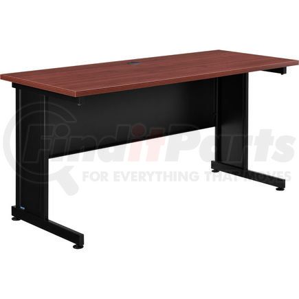 240265MH by GLOBAL INDUSTRIAL - Interion&#174; 60"W Desk - Mahogany