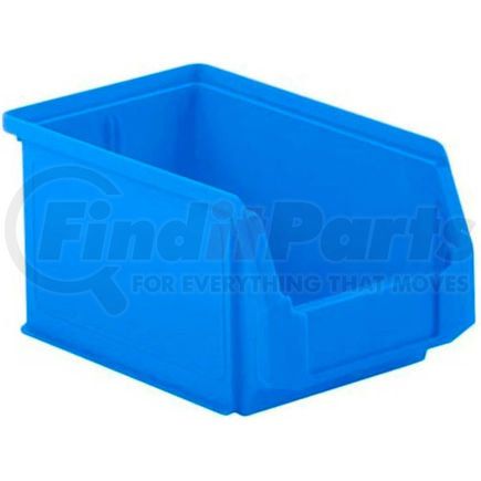 LF090605.0BL1 by SCHAEFFER MATERIAL - SSI Schaefer  LF090605.0BL1 - 6 x 9 x 5 LF Hopper Front Plastic Stacking Bin, Blue, 