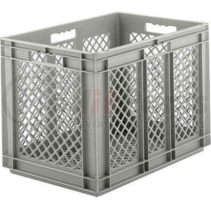 EF6423.GY1 by SCHAEFFER MATERIAL - SSI Schaefer Euro-Fix Mesh Container EF6423 - 24" x 16" x 16-5/8",  Gray