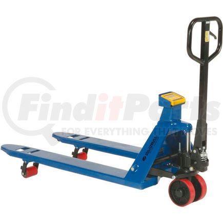 242066 by GLOBAL INDUSTRIAL - Global Industrial&#153; Pallet Jack Scale Truck, 27"W x 48"L Forks, 5500 Lb. Cap. 