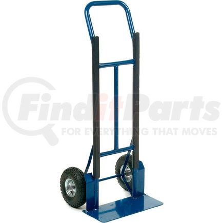 241582 by GLOBAL INDUSTRIAL - Global Industrial&#8482; Extra Strength Steel Hand Truck with Curved Handle 600 Lb. Capacity