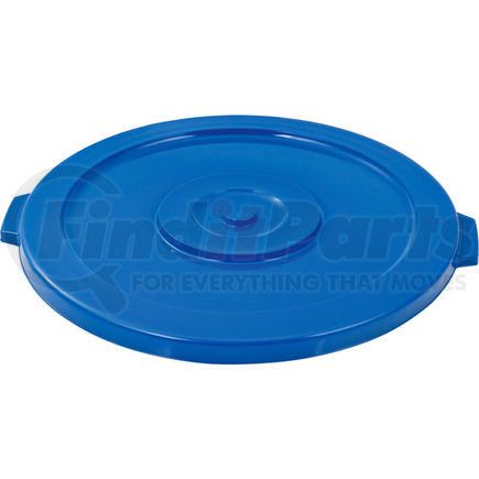 XDW-L44BL by GLOBAL INDUSTRIAL - Global Industrial&#153; Plastic Trash Can Lid - 44 Gallon Blue