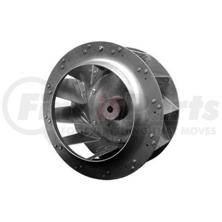 714 by PRECISION ELECTRIC MOTORS SALES (PEMS) - Backward Incline Centrifugal Wheel, Rated 3450 RPM, Riveted, Aluminum, 7-11/16" Dia., 3-3/4"W